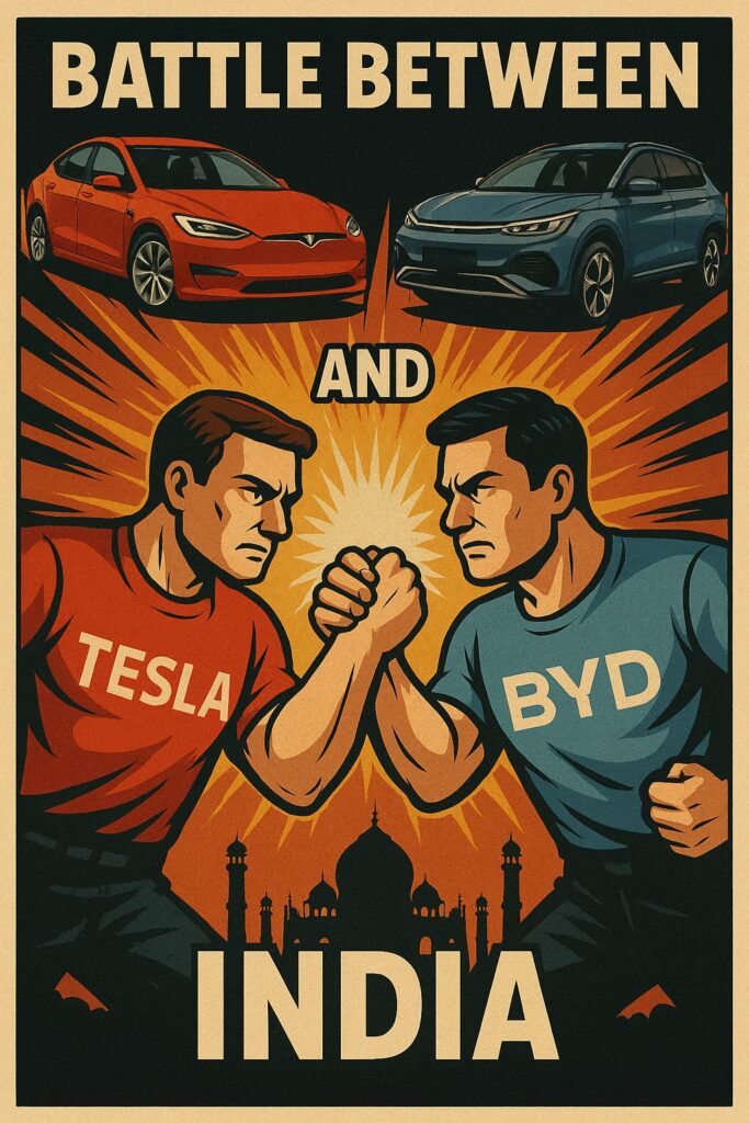 TESLA vs BYD