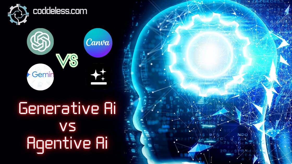 Genrative AI vs Agentive Ai